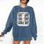 Womens Baseball Mom Leopard Game Day Mother's Day Comfort Colors Sweatshirt Blue Jean Womens Baseball Mom Leopard Game Day Mother's Day Comfort Colors Sweatshirt Blue Jean