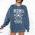 Women's Baseball Mom Moms Against Baseball Pants Proud Comfort Colors Sweatshirt Blue Jean Women's Baseball Mom Moms Against Baseball Pants Proud Comfort Colors Sweatshirt Blue Jean