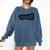 Women's Baseball Softball Baseball Mom Baseball Comfort Colors Sweatshirt Blue Jean Women's Baseball Softball Baseball Mom Baseball Comfort Colors Sweatshirt Blue Jean