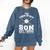 Yes This Is My Son Out Baseball Mom Comfort Colors Sweatshirt Blue Jean