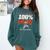 100 Beast Pete Alonso Baltimore Baseball MLBPA Comfort Colors Sweatshirt Chalky Mint