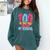 100 Days Of School Baseball Drip 100th Day Of School Comfort Colors Sweatshirt Chalky Mint 100 Days Of School Baseball Drip 100th Day Of School Comfort Colors Sweatshirt Chalky Mint