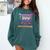 100 Drippy Days Of School Baseball For Boy Kids Comfort Colors Sweatshirt Chalky Mint