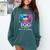100 Drippy Days Of School Baseball Ice Cream 100th Day Boys Comfort Colors Sweatshirt Chalky Mint