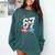 6 7 Baseball Six Seven Meme 67 Hands Kids Men Women Comfort Colors Sweatshirt Chalky Mint