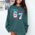 Now Im 6 Next Year I'Ll Be 7 Baseball Ice Cream Drip 67 Meme Comfort Colors Sweatshirt Chalky Mint