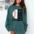 60th Birthday Baseball Limited Edition 1966 Comfort Colors Sweatshirt Chalky Mint