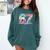 67 Baseball Ice Cream Drip Meme Six Seven Gen Alpha Comfort Colors Sweatshirt Chalky Mint