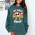 67 Days Of School Bruh Teacher Kids Dabbing Baseball Comfort Colors Sweatshirt Chalky Mint