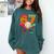 67 Ice Cream Drip Baseball Number 67 Player 67th Birthday Comfort Colors Sweatshirt Chalky Mint