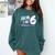 6th Birthday Boy Bro I'm 6 Year Old Baseball Ice Cream Drip Comfort Colors Sweatshirt Chalky Mint 6th Birthday Boy Bro I'm 6 Year Old Baseball Ice Cream Drip Comfort Colors Sweatshirt Chalky Mint
