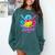 8th Birthday Baseball Ice Cream Drip 8 Years Old Girls B-Day Comfort Colors Sweatshirt Chalky Mint 8th Birthday Baseball Ice Cream Drip 8 Years Old Girls B-Day Comfort Colors Sweatshirt Chalky Mint
