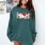 Ball Mom Bow Tie Baseball Mom Comfort Colors Sweatshirt Chalky Mint Ball Mom Bow Tie Baseball Mom Comfort Colors Sweatshirt Chalky Mint