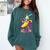 Banana With Baseball Bat Street Baseball Drip Comfort Colors Sweatshirt Chalky Mint