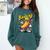 Banana Baseball Cartoon Cool Sports Kids Teens Comfort Colors Sweatshirt Chalky Mint Banana Baseball Cartoon Cool Sports Kids Teens Comfort Colors Sweatshirt Chalky Mint