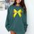 Baseball Bow Baseball Mom Women Baseball Mama Comfort Colors Sweatshirt Chalky Mint Baseball Bow Baseball Mom Women Baseball Mama Comfort Colors Sweatshirt Chalky Mint