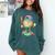 Baseball Drip For Boys Ice Cream Drip Baseball Sport Comfort Colors Sweatshirt Chalky Mint