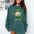 Baseball Drip For Boys Ice Cream Drip Youth St Patricks Day Comfort Colors Sweatshirt Chalky Mint