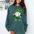 Baseball Drip Ice Cream Apparel Boy Youth St Patrick’s Day Comfort Colors Sweatshirt Chalky Mint