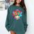 Baseball Drip Jersey Number 67 For Players & 67th Birthday Comfort Colors Sweatshirt Chalky Mint