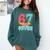 Baseball Drip Number 67 Player Trendy 6 7 Meme Comfort Colors Sweatshirt Chalky Mint