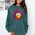 Baseball Drip Pink Glove Respect The Drip Youth Boys Girls Comfort Colors Sweatshirt Chalky Mint