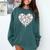 Baseball Heart Drip Valentine's Day Baseball Lover Boys Men Comfort Colors Sweatshirt Chalky Mint Baseball Heart Drip Valentine's Day Baseball Lover Boys Men Comfort Colors Sweatshirt Chalky Mint