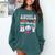 Baseball Ice Cream Drip Abuela Of The Birthday Boy Comfort Colors Sweatshirt Chalky Mint