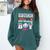 Baseball Ice Cream Drip Bonus Mom Of The Birthday Boy Comfort Colors Sweatshirt Chalky Mint