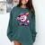 Baseball Ice Cream Shirt Cool Baseball Drip For Boys Comfort Colors Sweatshirt Chalky Mint