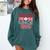 Baseball Mom Since 1999 Comfort Colors Sweatshirt Chalky Mint
