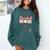 Baseball Mom 7 Number 7 Jersey Team Numbered Jersey Comfort Colors Sweatshirt Chalky Mint Baseball Mom 7 Number 7 Jersey Team Numbered Jersey Comfort Colors Sweatshirt Chalky Mint