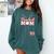 Baseball Mom 99 Number 99 Jersey Team Numbered Jersey Comfort Colors Sweatshirt Chalky Mint