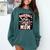 Baseball Mom Dog Mother's In My Baseball Mom Era Comfort Colors Sweatshirt Chalky Mint
