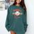 BASEBALL MOM Fun RETRO LOOK Comfort Colors Sweatshirt Chalky Mint