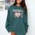 Baseball Mom Heart Sports Mom Comfort Colors Sweatshirt Chalky Mint Baseball Mom Heart Sports Mom Comfort Colors Sweatshirt Chalky Mint