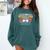 I Am A Baseball Mom With A Hood Playlist Comfort Colors Sweatshirt Chalky Mint