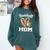Baseball Mom Leopard Heart Matching Family Comfort Colors Sweatshirt Chalky Mint Baseball Mom Leopard Heart Matching Family Comfort Colors Sweatshirt Chalky Mint