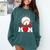 Baseball Mom Mama Mother's Day Sport Lover Comfort Colors Sweatshirt Chalky Mint