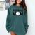 Baseball Mom Mommy Mama Mother's Day Women Retro Ball Sports Comfort Colors Sweatshirt Chalky Mint