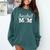 Baseball Mom Mother`s Day Comfort Colors Sweatshirt Chalky Mint Baseball Mom Mother`s Day Comfort Colors Sweatshirt Chalky Mint
