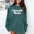 Baseball Mom Retro Comfort Colors Sweatshirt Chalky Mint Baseball Mom Retro Comfort Colors Sweatshirt Chalky Mint