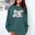 Baseball Mom Squad Comfort Colors Sweatshirt Chalky Mint Baseball Mom Squad Comfort Colors Sweatshirt Chalky Mint