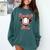 Baseball Mom T-Ball Mom Little League Mom Apparel Comfort Colors Sweatshirt Chalky Mint