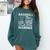 Baseball Momma Mom USA Flag 4th Of July Comfort Colors Sweatshirt Chalky Mint