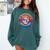 Baseball Moms My Favorite Baseball Player Call Me Moms Premium Comfort Colors Sweatshirt Chalky Mint