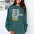 Baseball Player Get Up Get Outta Here Gone Home Run Comfort Colors Sweatshirt Chalky Mint