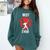 Best Baseball Mom Ever Baseball Comfort Colors Sweatshirt Chalky Mint