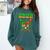 Bruh 67 Baseball Christmas Gingerbread Drip Number 67 Player Comfort Colors Sweatshirt Chalky Mint