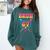 Bruh Baseball Ice Cream Drip Number 67 Player 67th Birthday Comfort Colors Sweatshirt Chalky Mint